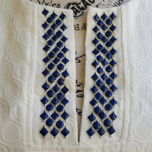 Beautiful Ann Klein Dress White Sz 2 - Picture 3 of 8